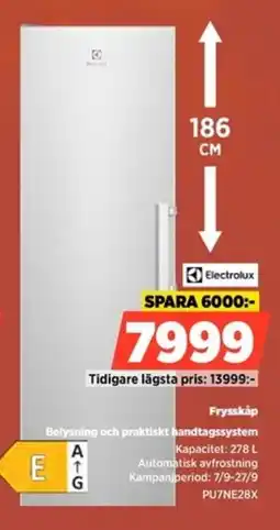 Power Electrolux frysskåp erbjuda