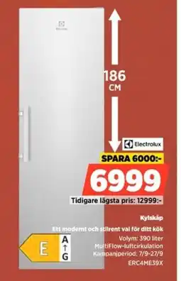 Power Electrolux Kylskåp erbjuda