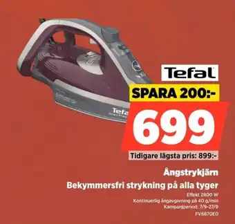 Power Tefal ångstrykjärn erbjuda