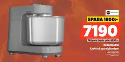 Power Ooni köksmaskin kraftfull spiralblandare erbjuda
