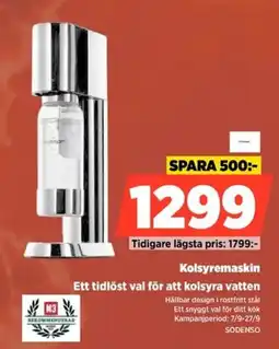 Power Sodenso kolsyremaskin erbjuda