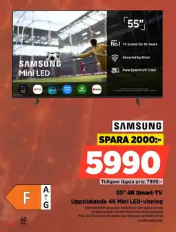 Power Samsung 55" 4K Smart-TV erbjuda