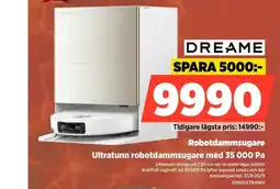 Power Dreame robotdammsugare erbjuda