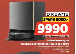 Power Dreame robotdammsugare erbjuda