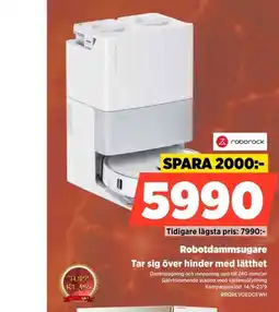 Power Roborock Robotdammsugare erbjuda