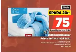 Power Miele sköljmedelscapslar erbjuda