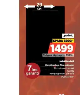 Power Point induktionshäll erbjuda