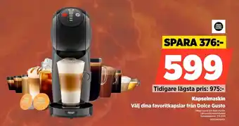 Power Dolce Gusto kapselmaskin erbjuda