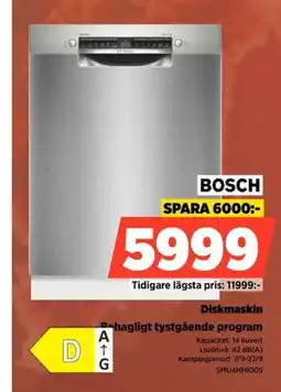 Power Bosch diskmaskin erbjuda