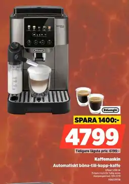 Power DeLonghi Kaffemaskin Automatiskt bönatillkoppkaffe erbjuda
