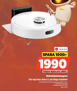 Power Roborock Robotdammsugare erbjuda