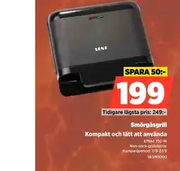 Power Senz smörgåsgrill erbjuda