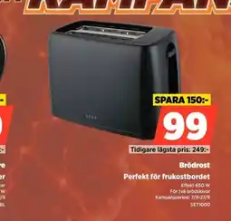 Power Lune brödrost erbjuda