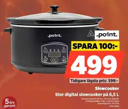 Power Point stor digital slowcooker erbjuda
