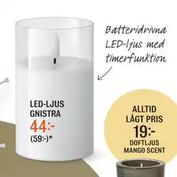 Mio LED-LJUS GNISTRA erbjuda