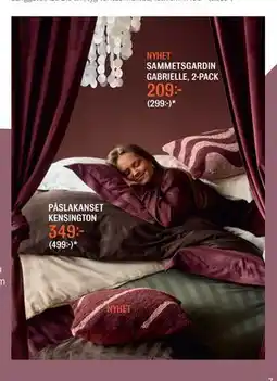 Mio SAMMETSGARDIN GABRIELLE, 2-PACK erbjuda
