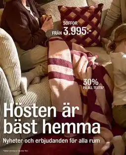 Mio 30% PÅ ALL TEXTIL erbjuda