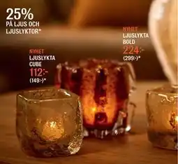 Mio 25% PÅ LJUS OCH LJUSLYKTOR erbjuda