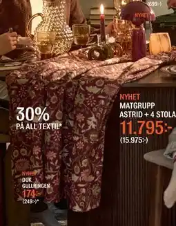 Mio 30% PÅ ALL TEXTIL erbjuda