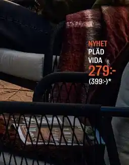 Mio NYHET PLÄD VIDA erbjuda