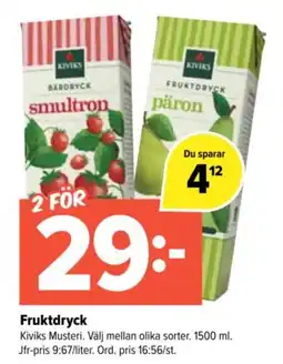 Coop Extra Kiviks fruktdryck erbjuda