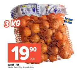 Coop Extra Gul lök i nät erbjuda