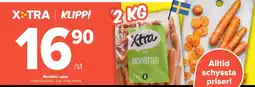Coop Extra Xtra morötter erbjuda