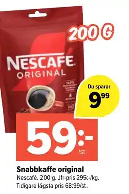 Coop Extra Snabbkaffe original erbjuda