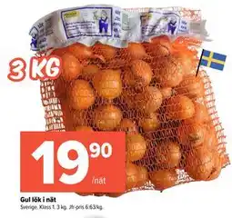 Coop Extra Gul lök i nät erbjuda