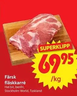 Nya Pulsen Färsk fläskkarré erbjuda