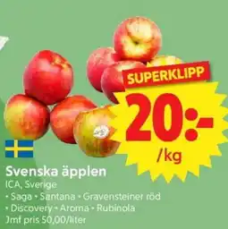 Nya Pulsen Ica svenska äpplen erbjuda
