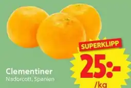 Nya Pulsen Clementiner erbjuda