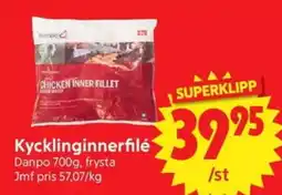 Nya Pulsen Danpo kycklinginnerfilé erbjuda