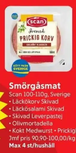 Nya Pulsen Scan Smörgåsmat erbjuda