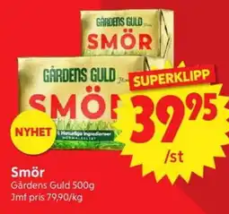Nya Pulsen Gårdens Guld Smör erbjuda