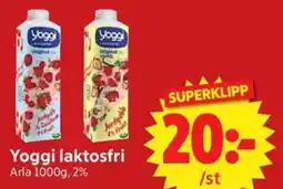 Nya Pulsen Yoggi laktosfri erbjuda