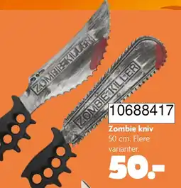 BR leksaker Zombie kniv erbjuda