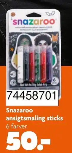 BR leksaker Snazaroo ansigtssmaling sticks erbjuda