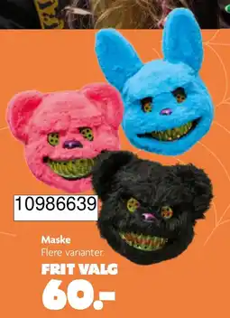 BR leksaker Maske erbjuda