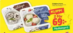 Coop Nära Gammaldags gräddglass erbjuda