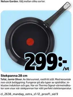 Coop Nära Tefal stekpanna erbjuda