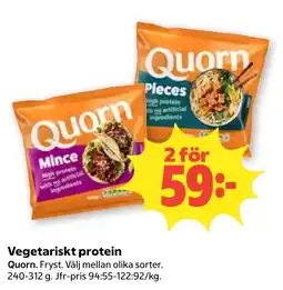 Coop Nära Quorn Vegetariskt protein erbjuda