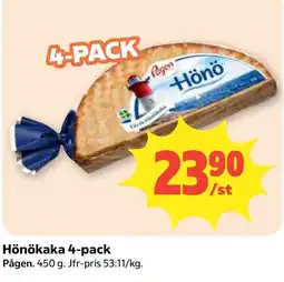 Coop Nära Hönökaka 4-pack erbjuda