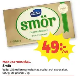Coop Nära Valio Smör erbjuda