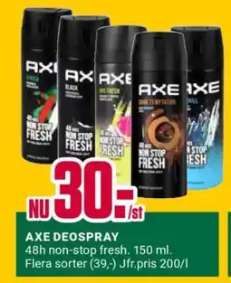 ÖoB AXE DEOSPRAY erbjuda