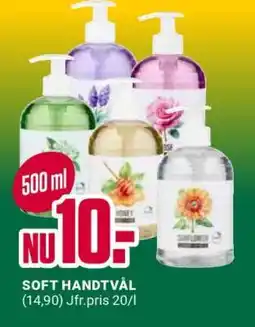 ÖoB SOFT HANDTVÅL erbjuda