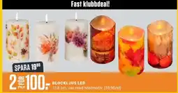 ÖoB BLOCKLJUS LED erbjuda