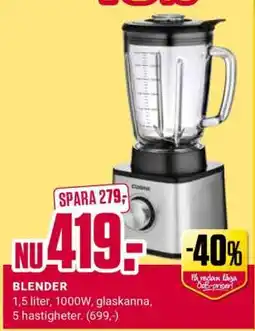 ÖoB BLENDER erbjuda