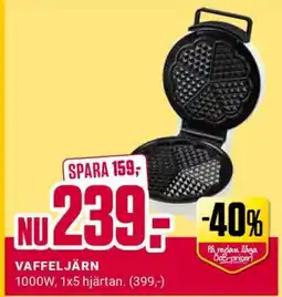 ÖoB Våffeljärn erbjuda