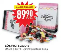 Willys Lösviktsgodis erbjuda